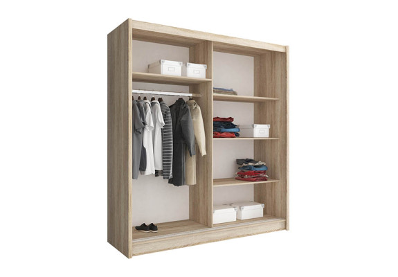 Estantería multifuncional armario de 180 cm estante armario de almacenamiento guardarropa nuevo.