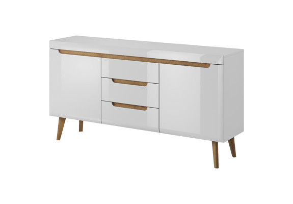 Moderno aparador de madera cómoda cómoda de aparador de 160 cm.