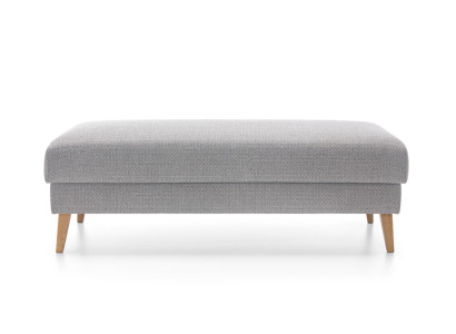 Taburete Taburete Silla Banqueta Reposapiés Banco de asiento noble Textil Tela Cuero Acolchado
