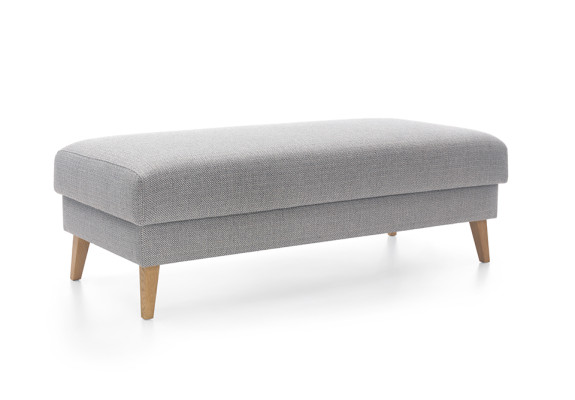 Taburete Taburete Silla Banqueta Reposapiés Banco de asiento noble Textil Tela Cuero Acolchado