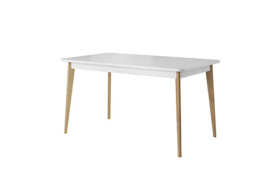 Mesa de comedor moderna de madera, mesa extensible de madera 140/180 cm para comedor.