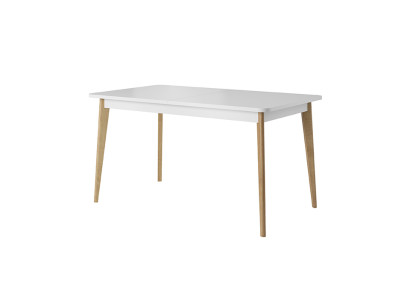 Mesa de comedor moderna de madera, mesa extensible de madera 140/180 cm para comedor.