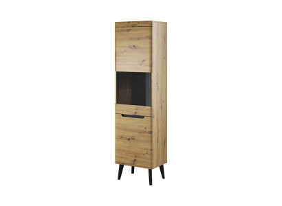 Vitrine Armario de cristal Estante Vitrinas Estantes Armarios Madera Nuevo Sala de estar