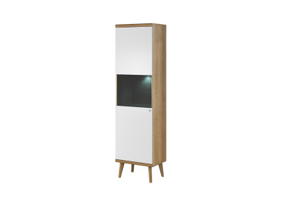 Vitrina Armario Cómoda Vidrio Estante Vitrinas Estantes Madera Sala de estar