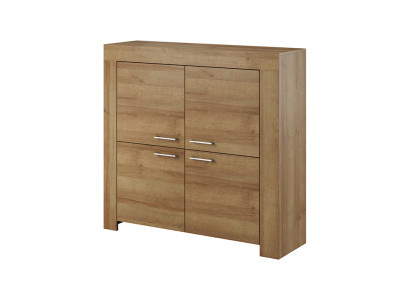Cómoda Cómodas Armario Sala de estar Madera Armarios Vitrina Perchero Aparador