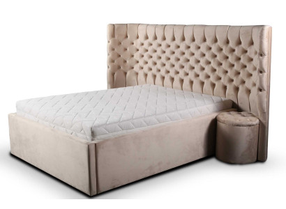 Cama mesa de noche 3 piezas Conjunto de dormitorio Lujo Muebles completos nuevos