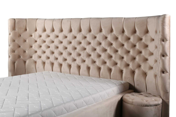 Cama mesa de noche 3 piezas Conjunto de dormitorio Lujo Muebles completos nuevos