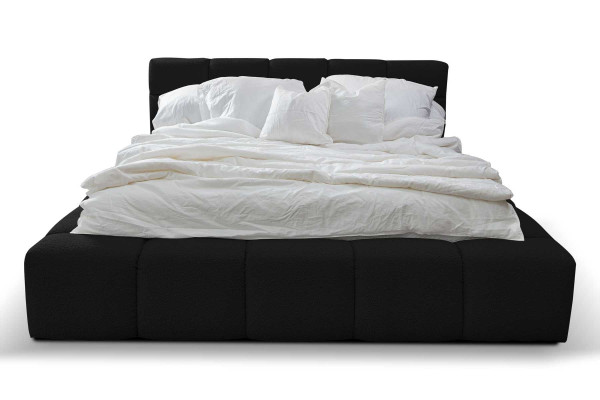 Cama clásica de diseño acolchado de lujo de doble hotel, ropa de cama para dormitorios nuevos.