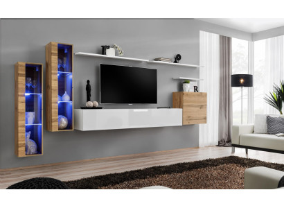 Lujo soporte para TV Sala de estar Muebles rtv Bajo tablero Diseñador Moderno Unidad de pared