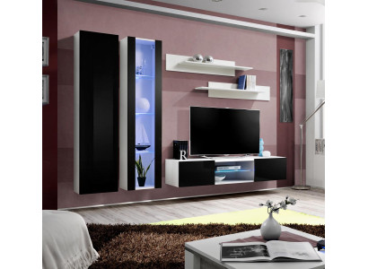 Lujo Completo 5 piezas de pared de diseño moderno Colgante Aparador de TV