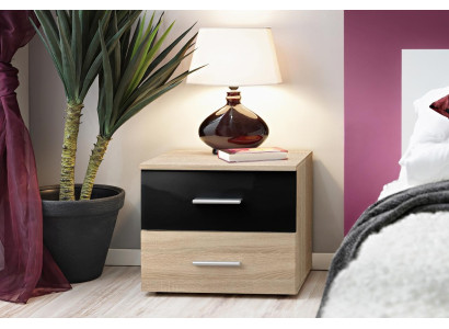 Mesita de noche de dormitorio Muebles de diseñador de sala de estar de lujo Decoración de madera