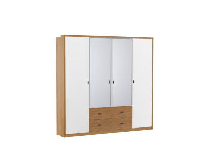 Armario dormitorio Madera Armario Estilo antiguo Armarios Muebles italianos