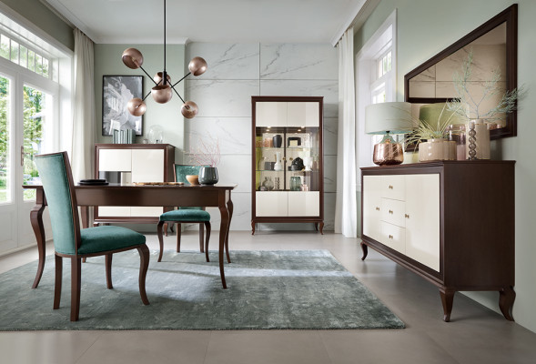 Grupo de comedor 6 x silla con respaldo conjunto de sillas de comedor de madera acolchadas nuevas