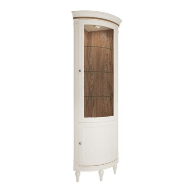 Eckvitrine Vitrinenschrank Vitrinenwohnzimmer Schauschränke Design Holz Neu