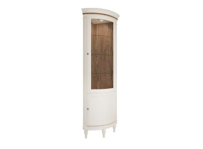 Eckvitrine Vitrinenschrank Vitrinenwohnzimmer Schauschränke Design Holz Neu