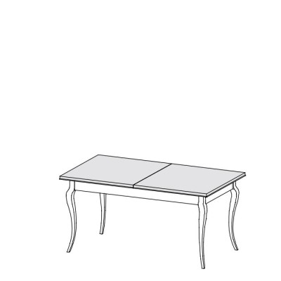 Muebles de lujo Mesa de comedor Mesa Sala de estar Diseño de madera Mesas 140/330 cm Nuevo