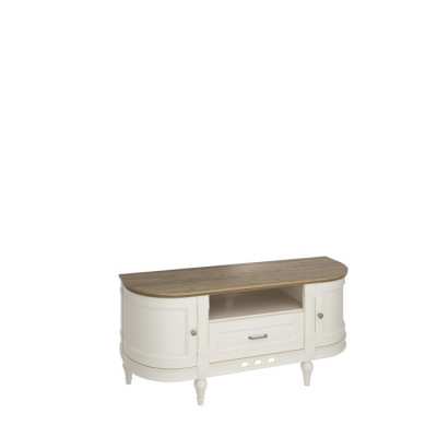 Mueble de madera aparador cómoda, cómodas armario de salón 135cm, bajos tableros estilo antiguo.