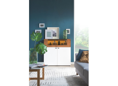 Cómoda de roble Vitrina Cómodas Vitrinas Armario de cómoda Armario de diseñador