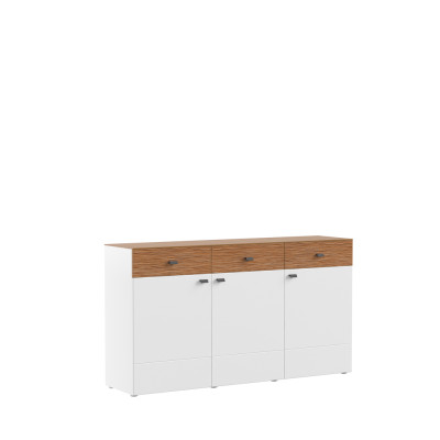 Cómoda Vitrina Cómodas Vitrinas Armario de Comedor Armarios Armario 166x93cm nuevo