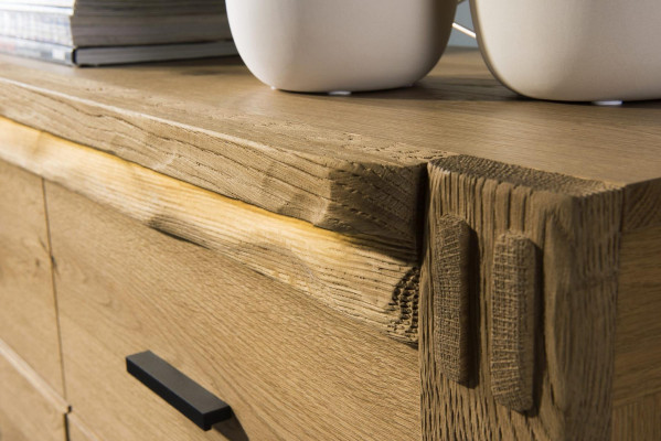 Diseño cómoda cómodas de madera aparador moderno aparador alto armario 116cm nuevo