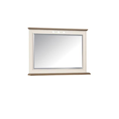 Marco de madera espejo Espejo de pared Espejo de diseñador clásico 97x70cm Madera xxl grande