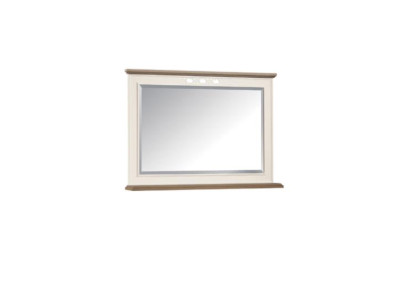 Marco de madera espejo Espejo de pared Espejo de diseñador clásico 97x70cm Madera xxl grande