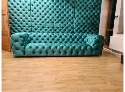 Sofá Chesterfield Muebles Italianos 4 plazas diseño de lujo sofá nuevo de lujo