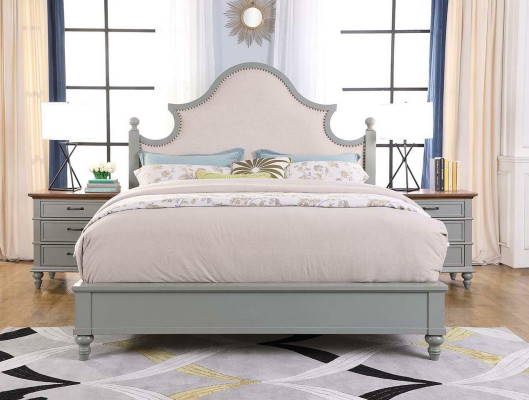 Dormitorio Set Cama 2x Mesita de Noche Consola Camas Textiles Dobles Hotel Acolchados