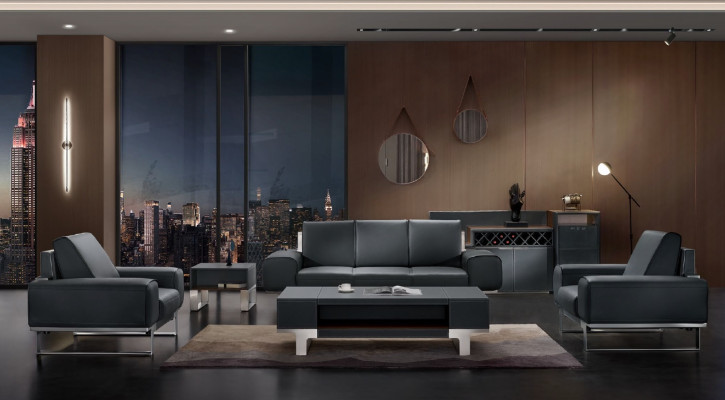 Muebles de sala de estar conjunto de sofás diseño sofá conjunto moderno.