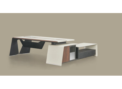 Mesa de esquina de diseño, escritorio, muebles de oficina, mesas, mesa