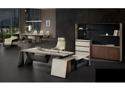 Mobiliario de oficina estudio oficina muebles mesa armario silla juego de 3 piezas