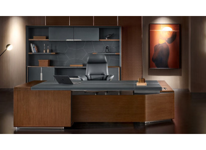 Diseño Oficina Mesa Escritorio Silla Mobiliario Mesa de esquina con silla 2 piezas Nuevo