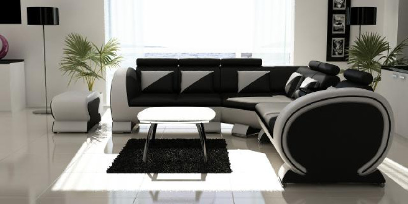 Sofá esquinero de diseñador Sofá Tapizado Conjunto de Sofá Lounge Sofás Sofás Sofás Sofisticados