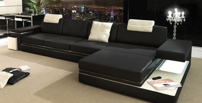 Sofá de cuero con diseño conjunto de sofá sofá sofá tapizado sala de estar esquina decoración conjunto esquinero.