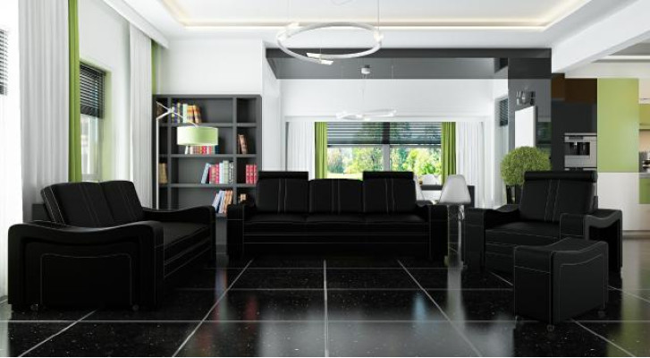 SOFÁ DE PIEL DISEÑO SOFÁ JUEGO DE SOFÁS 3+2+1 SOFÁ SOFÁ CONJUNTO DE TAPIZADO