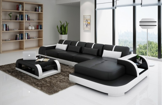 Elegancia se encuentra con comodidad, el sofá en forma de L definitivo para tu sala de estar moderna.