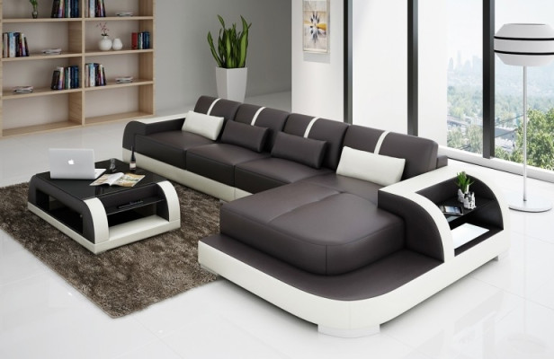 Elegancia se encuentra con comodidad, el sofá en forma de L definitivo para tu sala de estar moderna.