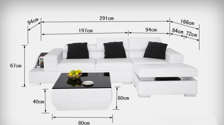 Sofá de cuero Sofá Sofá moderno Conjunto de salón esquinero de diseño Sofá esquinero