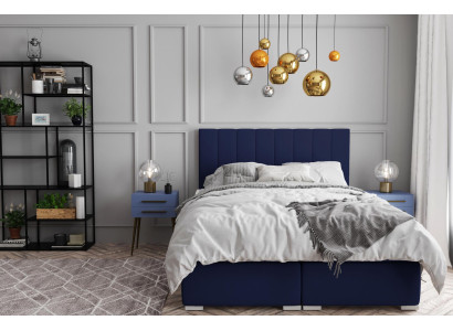 Cama boxspring de hotel doble juego completo colchón topper camas función caja