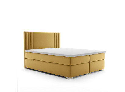 Cama Boxspring doble set completo colchón cubrecolchón camas función caja hotel