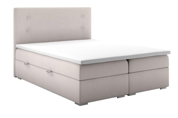 Cama boxspring con función de caja de hotel doble juego completo topper colchón camas