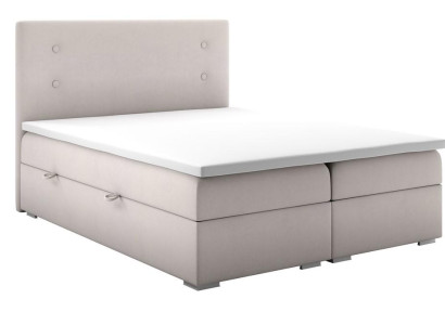 Cama boxspring con función de caja de hotel doble juego completo topper colchón camas