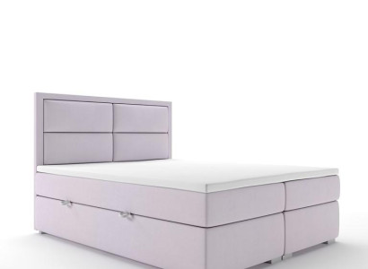 Cama boxspring de hotel doble, juego completo topper colchón camas función caja