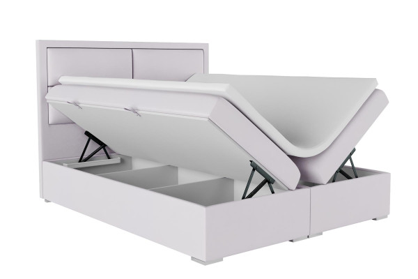 Cama boxspring de hotel doble, juego completo topper colchón camas función caja