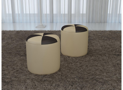 Diseño reposapiés taburete otomano asiento chaise acolchado otomana FT009