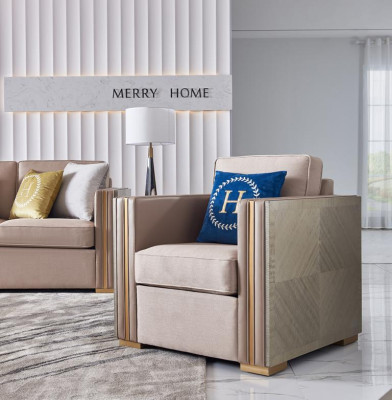 Muebles de lujo para la sala de estar, conjunto de sofás de estilo hotel, sofá.