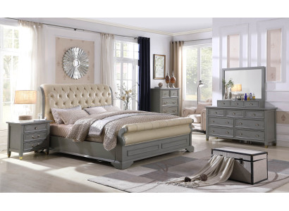 Habitación Muebles Conjuntos completos Cama Mesita de noche Armario Mesa Nuevo 3 piezas.
