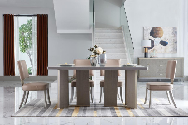 Sillas de comedor de lujo, juego de sillas para hotel de alta calidad.