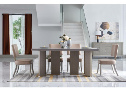 Sillas de comedor de lujo, juego de sillas para hotel de alta calidad.