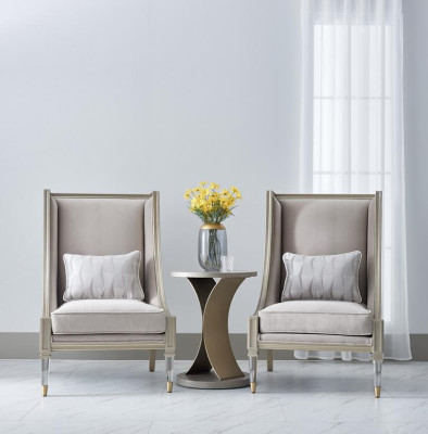 Salón de lujo, mobiliario de hotel, estilo Dubai, juego de 3 piezas.